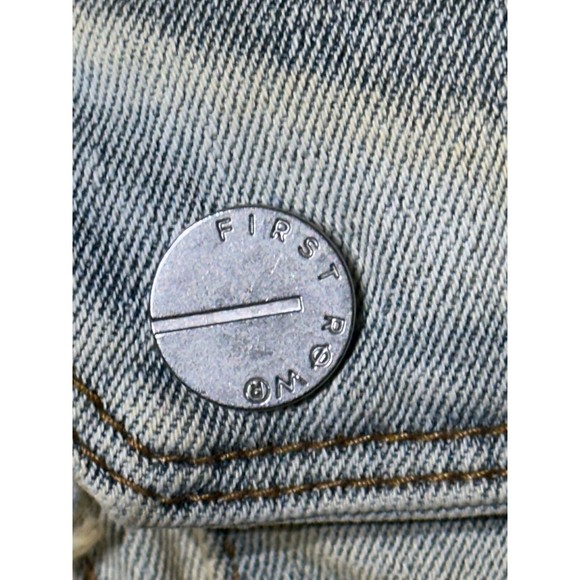 Men Stacked Jeans Multi Cargo Pockets Denim Pants on - Picture 8 of 14